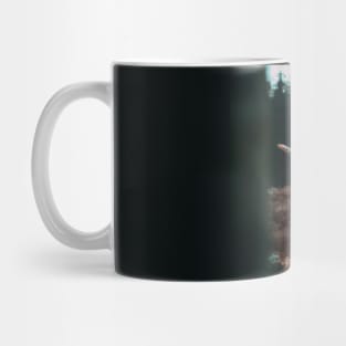 Scottish Highland Cattle Oil Painting Mug